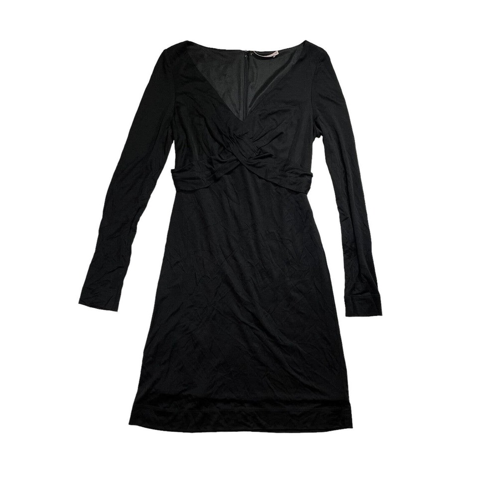 RED Valentino Womens Sheath Dress Black Size IT 46‎